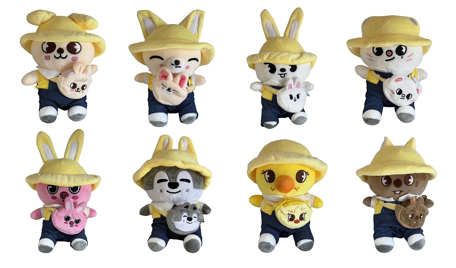 Amazon.com: Thyoeun Skzoo Animal Sitting Plush Doll Set - 22cm